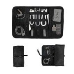 Portable Travel Organizer for Electronics and Accessories
