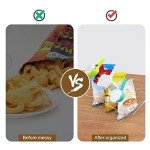 Moylie Food Storage Bag Clips with Pour Spouts(6 Pack)