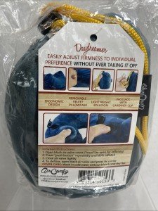 AirComfy Inflatable Travel Pillow - Daydreamer Grey
