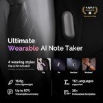 Smart AI Voice Recorder with App Control, 64GB