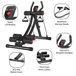 Fitlaya Home Gym Ab Workout Equipment with Bands