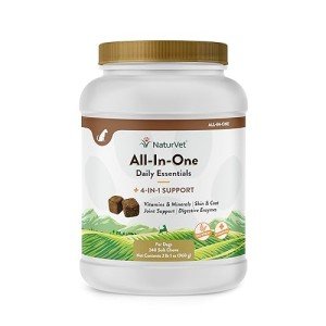 NaturVet All-in-One Dog Supplements - 240 Soft Chews