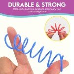 Colorful Bouncy Coils Cat Toy - 10 Pack