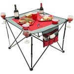 Portable Folding Wine Table for Outdoor Fun