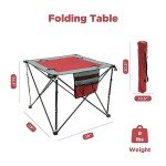 Portable Folding Wine Table for Outdoor Fun