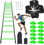 Speed & Agility Training Set with Ladder & Cones