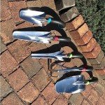 Ergonomic Red Garden Hand Tool Set