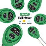 3-in-1 Soil pH and Moisture Tester