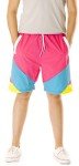 Retro Neon Windbreaker Pants – 80s & 90s Vibe