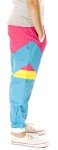 Retro Neon Windbreaker Pants – 80s & 90s Vibe