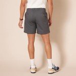 Men's 7" Classic-Fit Chino Shorts - Charcoal