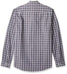 Men's Slim-Fit Long-Sleeve Shirt - Grey Check