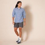 Men's 7" Classic-Fit Chino Shorts - Charcoal