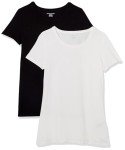 Classic-Fit Women's Crewneck T-Shirt Pack - Black/White