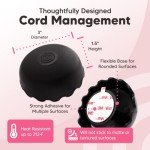 Heat-Resistant Cord Organizers for Appliances - 2-Pack