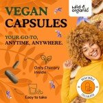 Organic Chicory Root Capsules for Gut Health - 90 Count
