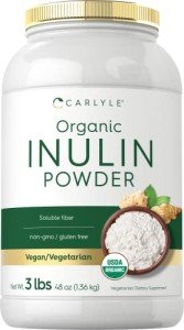 Carlyle Organic Inulin Powder - Prebiotic Fiber Supplement
