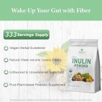 Organic Inulin Powder - Natural Prebiotic Fiber