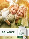 Carlyle Organic Inulin Powder - Prebiotic Fiber Supplement