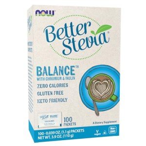 BetterStevia Balance: Zero-Calorie Sweetener Packets