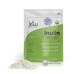 Organic Chicory Root Inulin Powder - 8oz