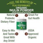 Organic Inulin Powder - Natural Prebiotic Fiber