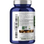 NusaPure Organic Inulin Powder Veggie Capsules, 200ct
