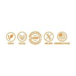 NusaPure Organic Inulin Powder Veggie Capsules, 200ct