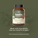 Organic Inulin Capsules - 520mg, 100 Pills