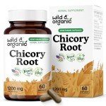 Organic Chicory Root Capsules for Digestive Support