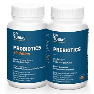 Dr. Tobias 30 Billion Probiotics & Prebiotics Support