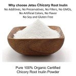 Organic Chicory Root Inulin Powder - 8oz