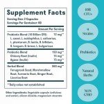 Nuven Naturals Gut Health Prebiotics & Probiotics Supplement