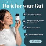Nuven Naturals Gut Health Prebiotics & Probiotics Supplement
