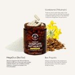 Beekeeper's Naturals 3-in-1 Gut Health Capsules