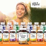 Organic Chicory Root Capsules for Digestive Support