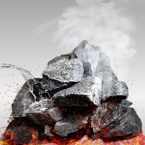 HOUSYLOVE 35 lb Lava Rock for Steam Saunas