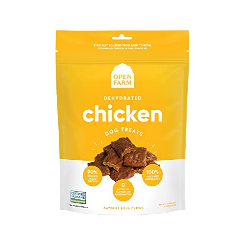 Open Farm Dehydrated Dog Treats, Chicken 4.5 oz