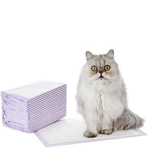 AmazonBasics Cat Pad Refills for Litter Box, Fresh Scent - Pack of 20