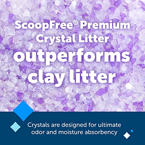 PetSafe ScoopFree Lavender Non Clumping Crystal Cat Litter, 2-Pack , One size