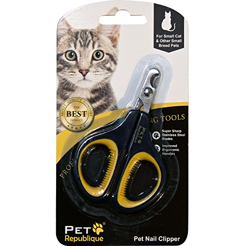 Pet Republique Cat Nail Clipper: Professional Stainless-Steel Trimmer