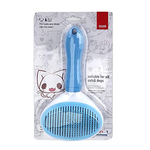 Depets Self Cleaning Slicker Brush - Pet Grooming Tool