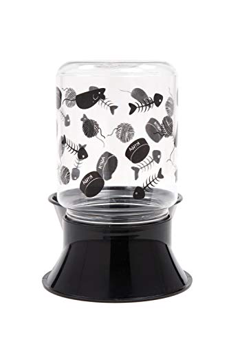 Lixit Animal Care Cat Feeder/Fountain Reversible Base, 64-Ounce