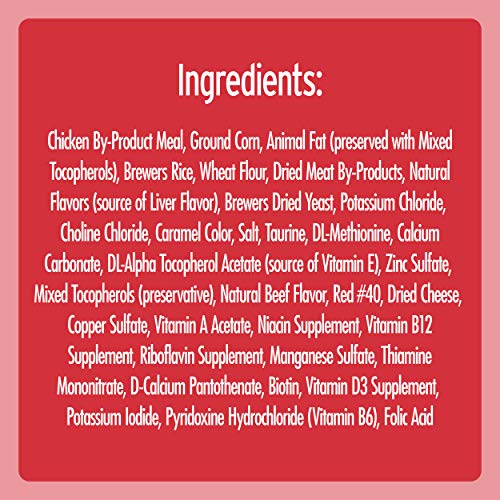 TEMPTATIONS MIXUPS Crunchy and Soft Cat Treats Backyard Cookout Flavor, 16 oz. Tub