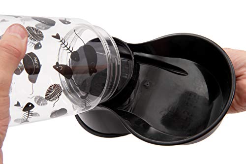 Lixit Animal Care Cat Feeder/Fountain Reversible Base, 64-Ounce