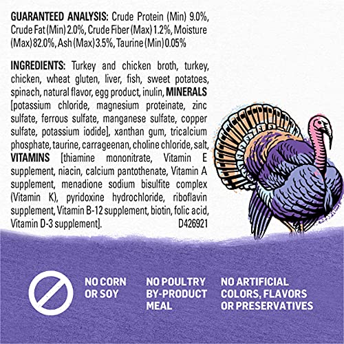 Purina Beyond Grain Free Gravy Wet Cat Food, Grain Free Turkey Recipe - (12) 3 oz. Cans