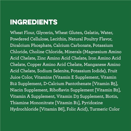 GREENIES Original Regular Natural Dog Dental Care Chews Oral Health Dog Treats, 12 oz. Pack (12 Treats)