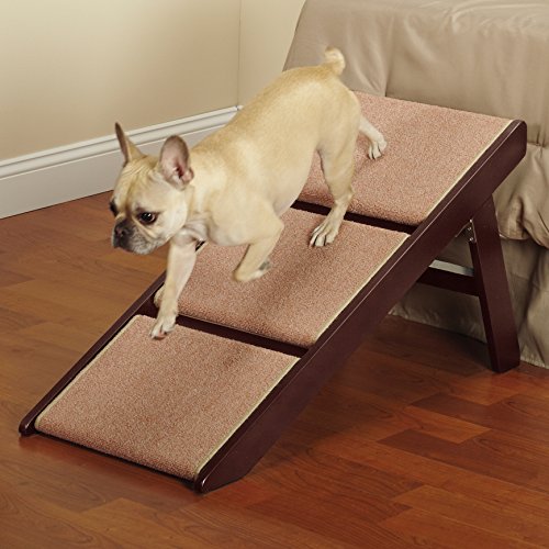 Pet Studio Pine Frame Dog RampSteps, 3 Step