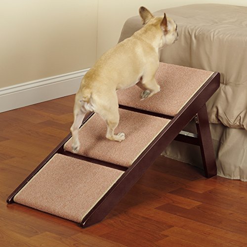 Pet Studio Pine Frame Dog RampSteps, 3 Step