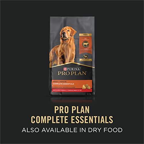 Purina Pro Plan Grain Free, High Protein Wet Dog Food, SAVOR Classic Beef & Chicken Entree - (12) 13 oz. Cans